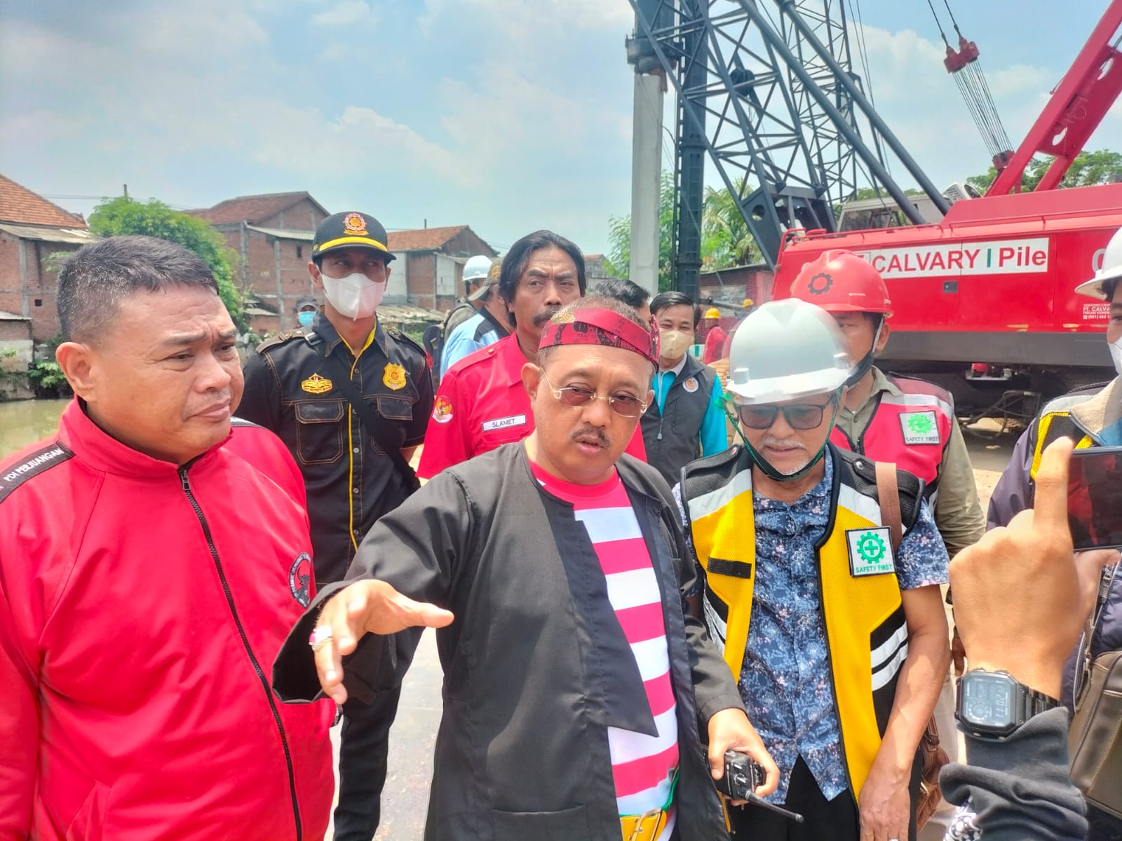 Kunjungan Wakil Walikota Terkai Pengerjaan CCSP